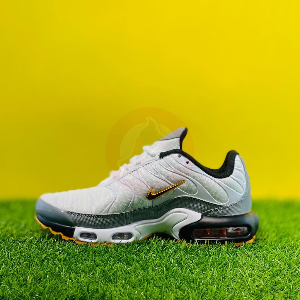 NK AIRMAX PLUS TN - WHITE/GREY/YELLOW (DOT PERFECT)