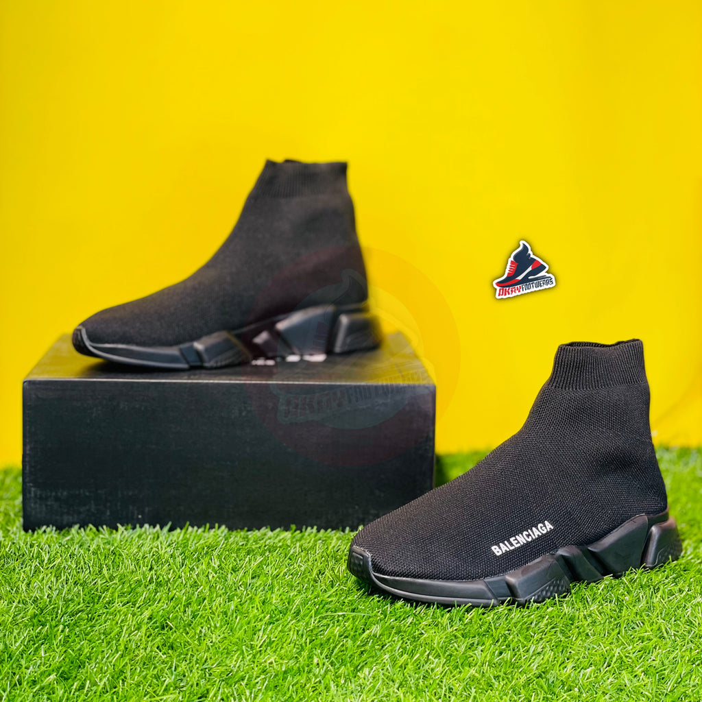 BLNCIAGA SPEED TRAINERS - BLACK (DOT PERFECT)