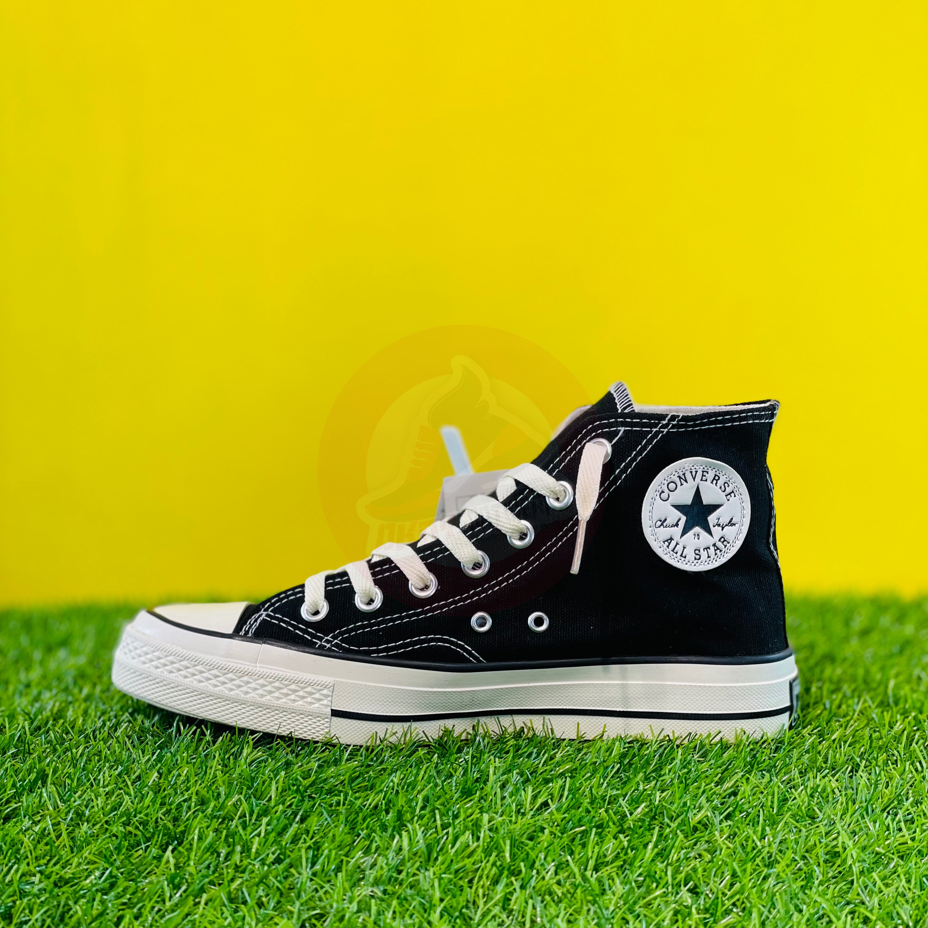 CONVERSE LONG - BLACK (DOT PERFECT)