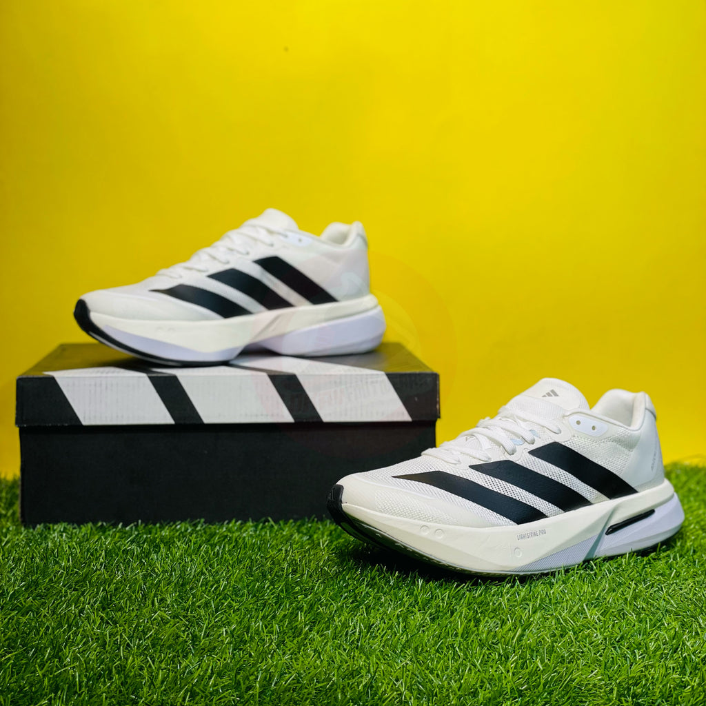 AD ADIZER0 BOST0N 13 - WHITE/BLACK (DOT PERFECT)