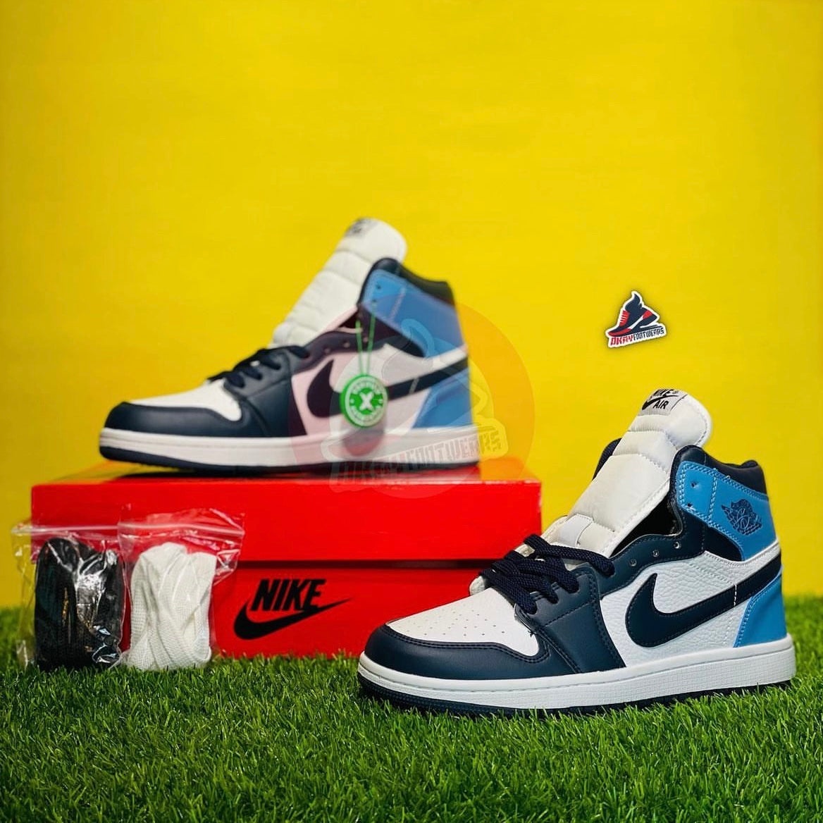 NK AIRJORDAN 1 HIGH - UNIVERSITY BLUE (DOT PERFECT)