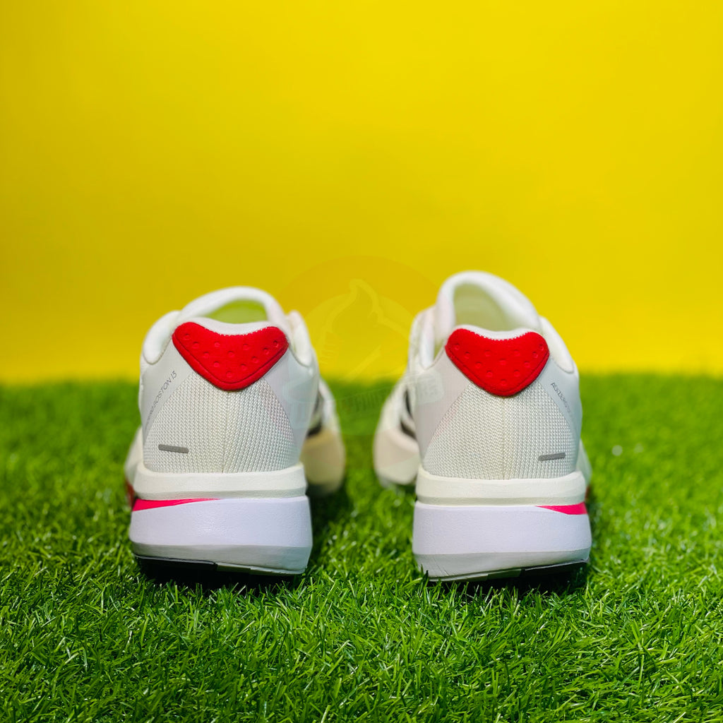 AD ADIZER0 BOST0N 13 - WHITE/BLACK/RED (DOT PERFECT)