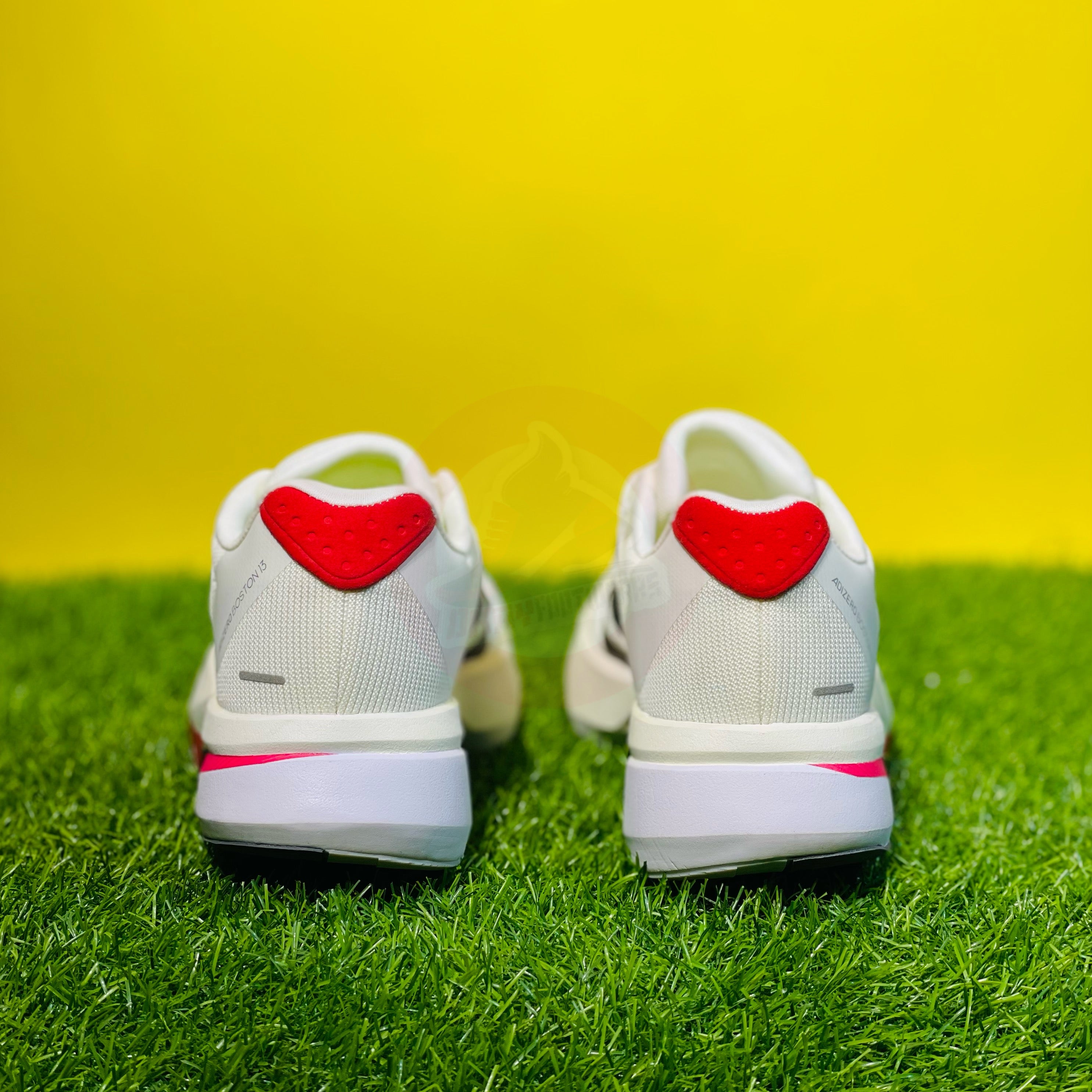 AD ADIZER0 BOST0N 13 - WHITE/BLACK/RED (DOT PERFECT)