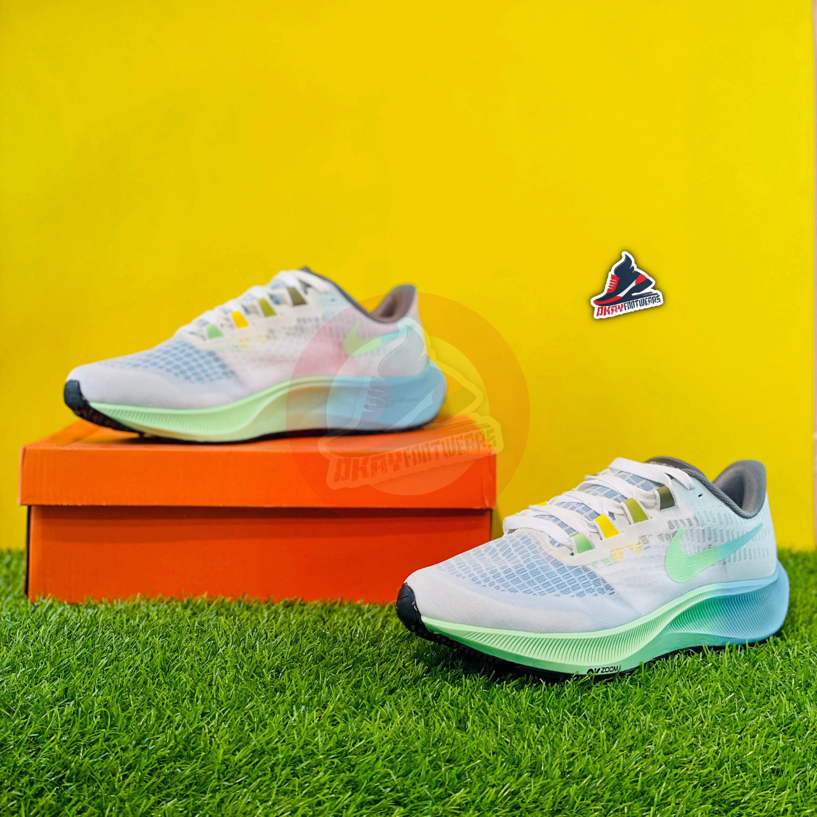 NK AIRZOOM PEGASUS 37 - BUTTERFLY (DOT PERFECT)