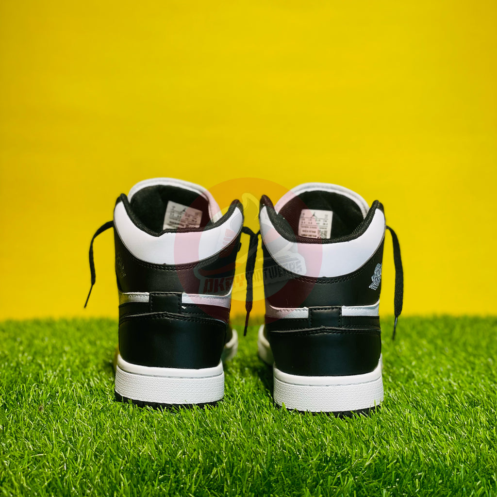 NK AIRJORDAN 1 HIGH - BLACK/WHITE PANDA (DOT PERFECT)