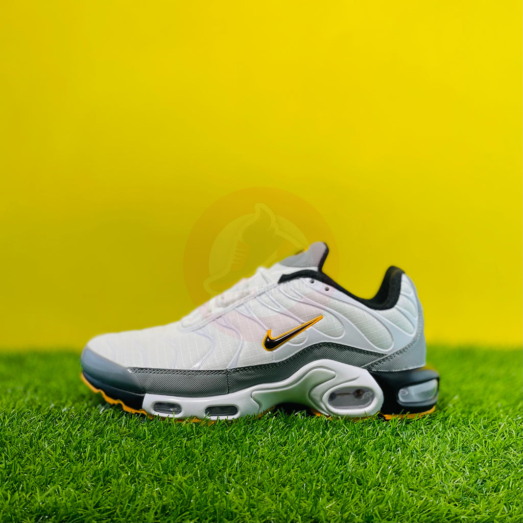 NK AIRMAX PLUS TN - WHITE/GREY/YELLOW (DOT PERFECT)
