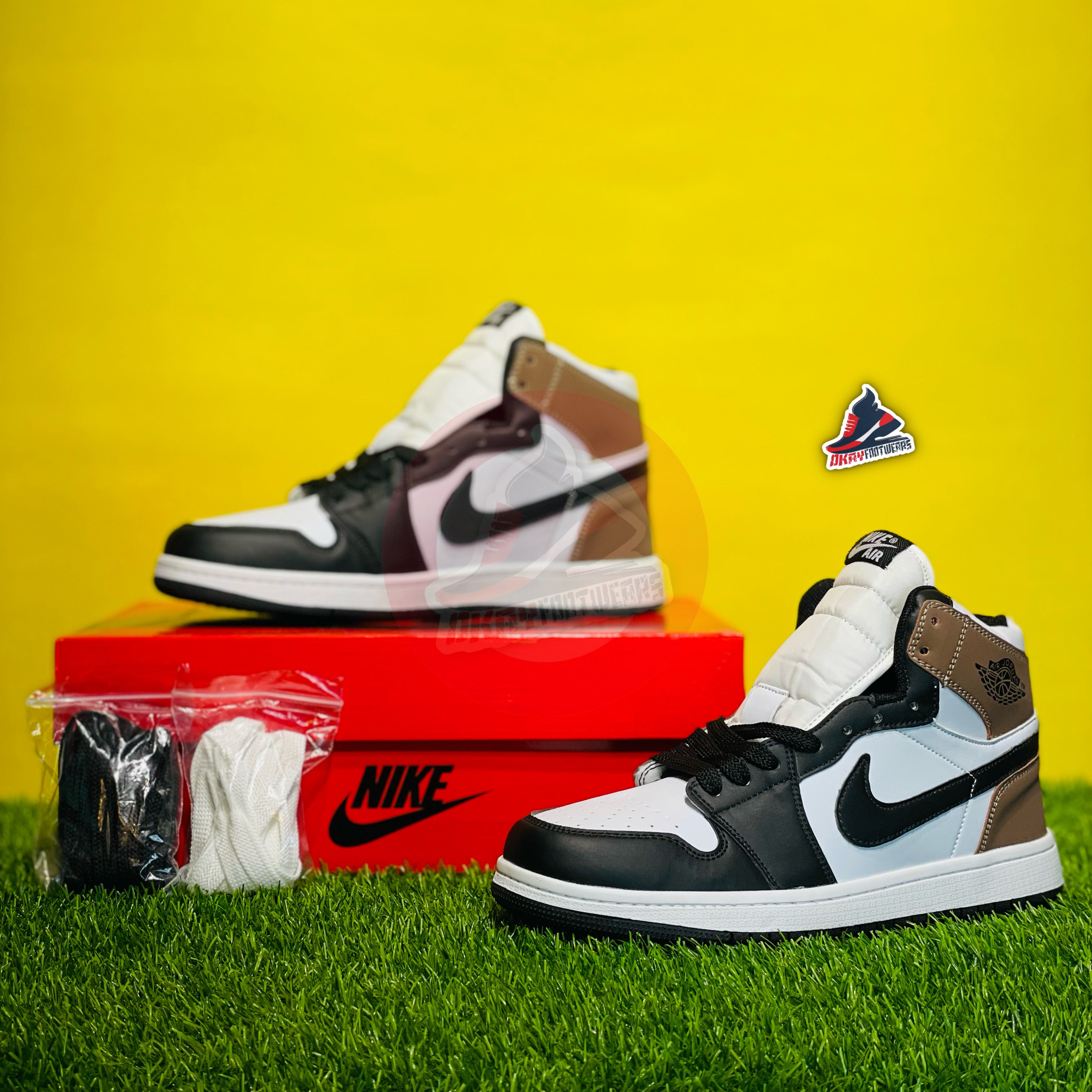 NK AIRJORDAN 1 HIGH - DARK MOCHA (DOT PERFECT)