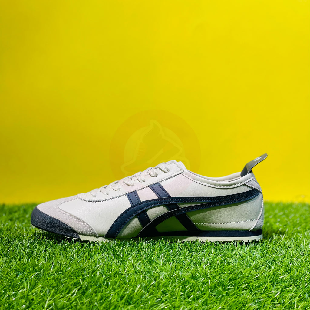 ONTSKA TIGER - WHITE/NAVY (DOT PERFECT) (ORIGINAL LEATHER)