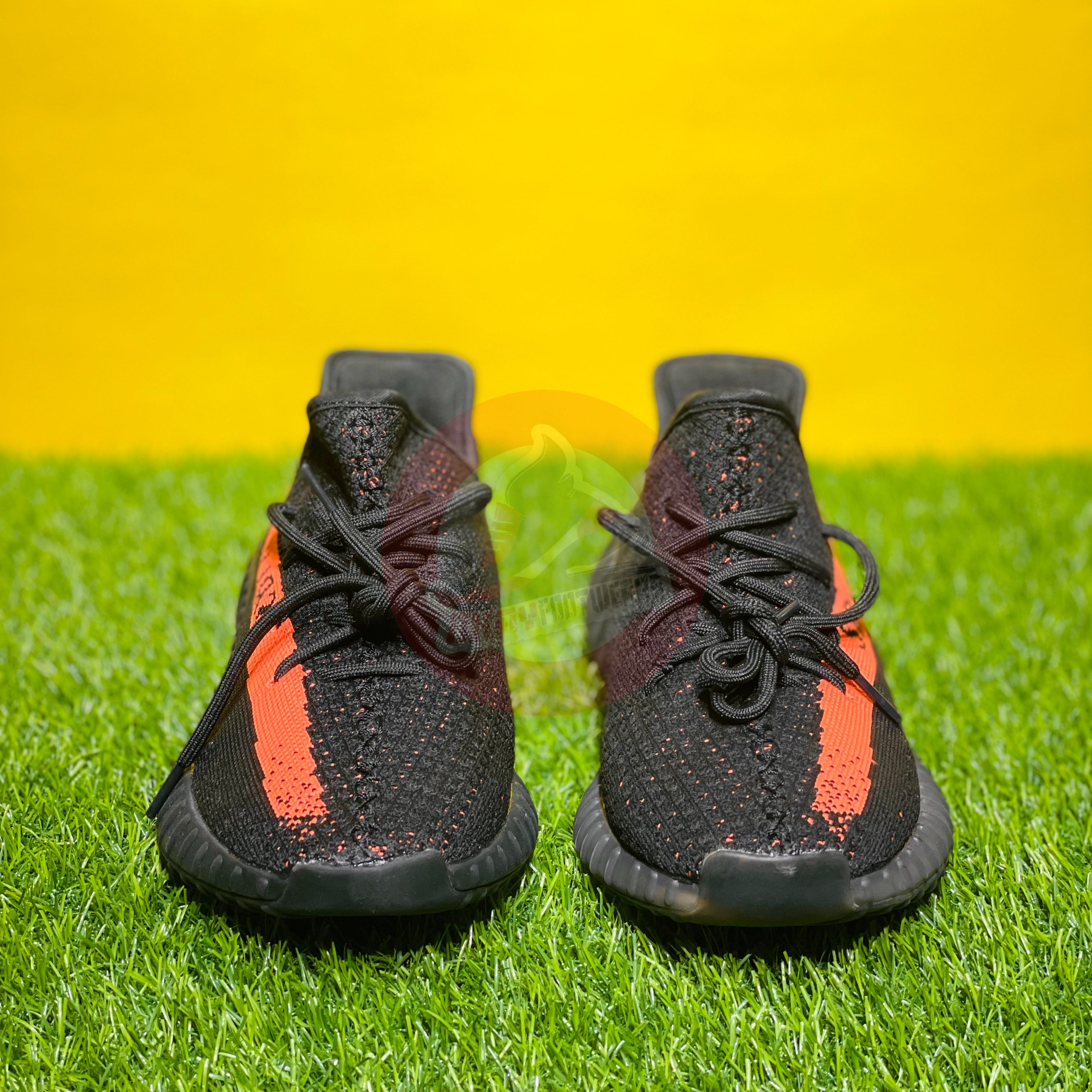 AD YEEZY 350 V2 - BLACK/RED (PREMIUM BATCH)