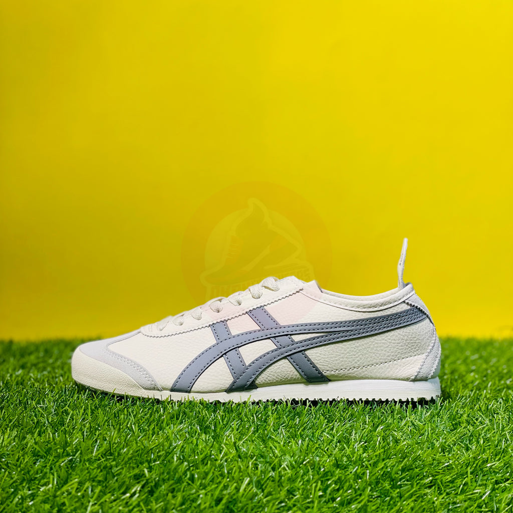 ONTSKA TIGER - WHITE/GREY (DOT PERFECT) (ORIGINAL LEATHER)