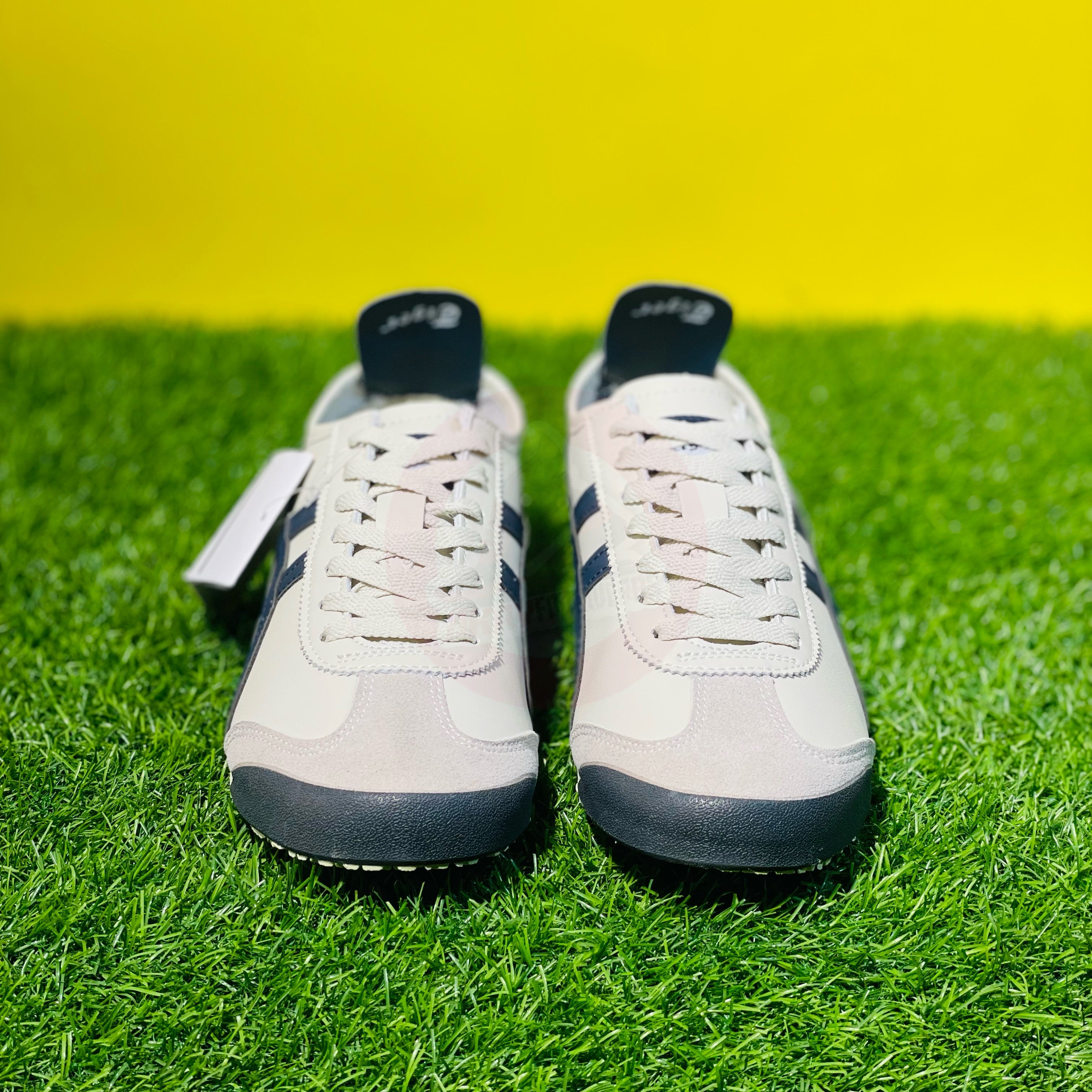 ONTSKA TIGER - WHITE/NAVY (DOT PERFECT) (ORIGINAL LEATHER)