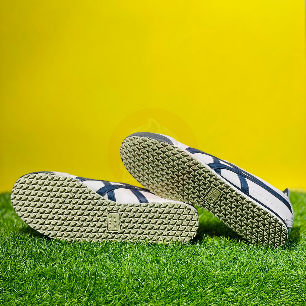 ONTSKA TIGER - WHITE/NAVY (DOT PERFECT) (ORIGINAL LEATHER)