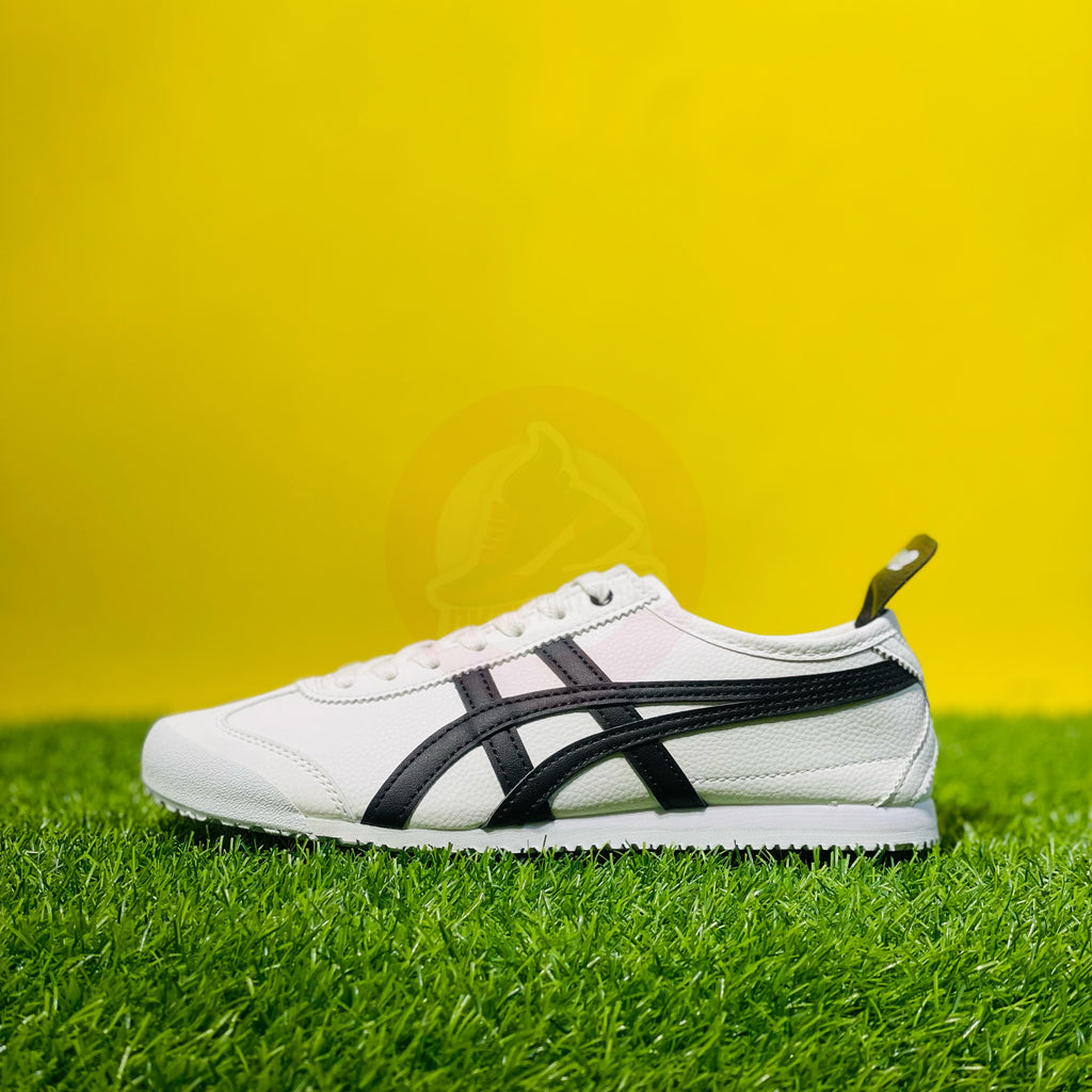 ONTSKA TIGER - WHITE/BLACK (DOT PERFECT) (ORIGINAL LEATHER)