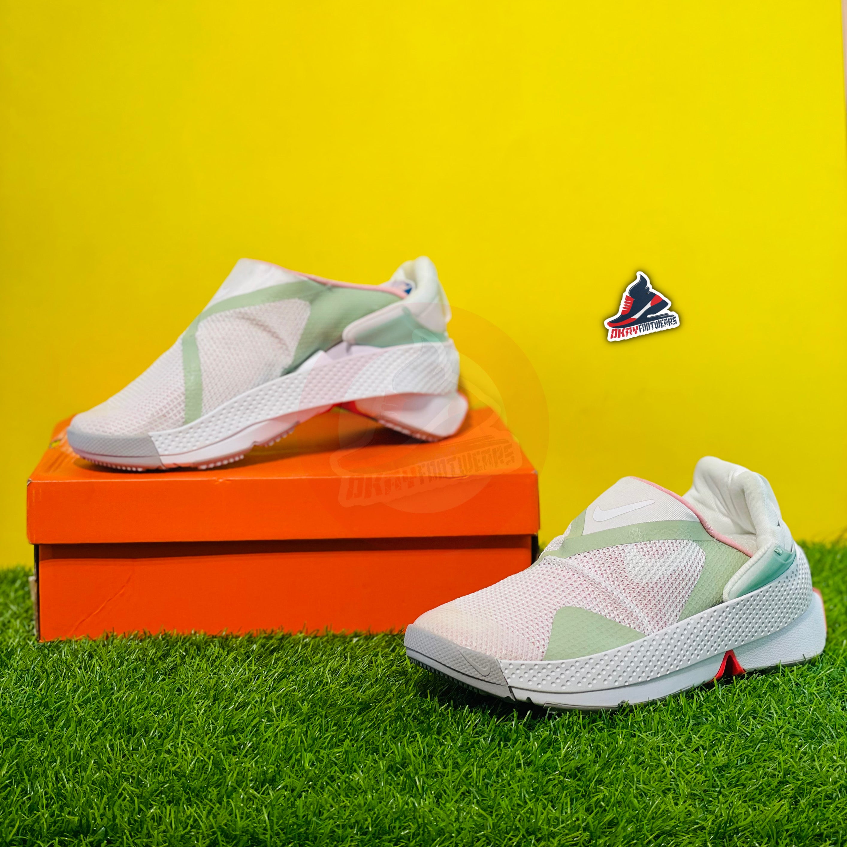 NK GO FLYEASE - SEAFOAM (DOT PERFECT)