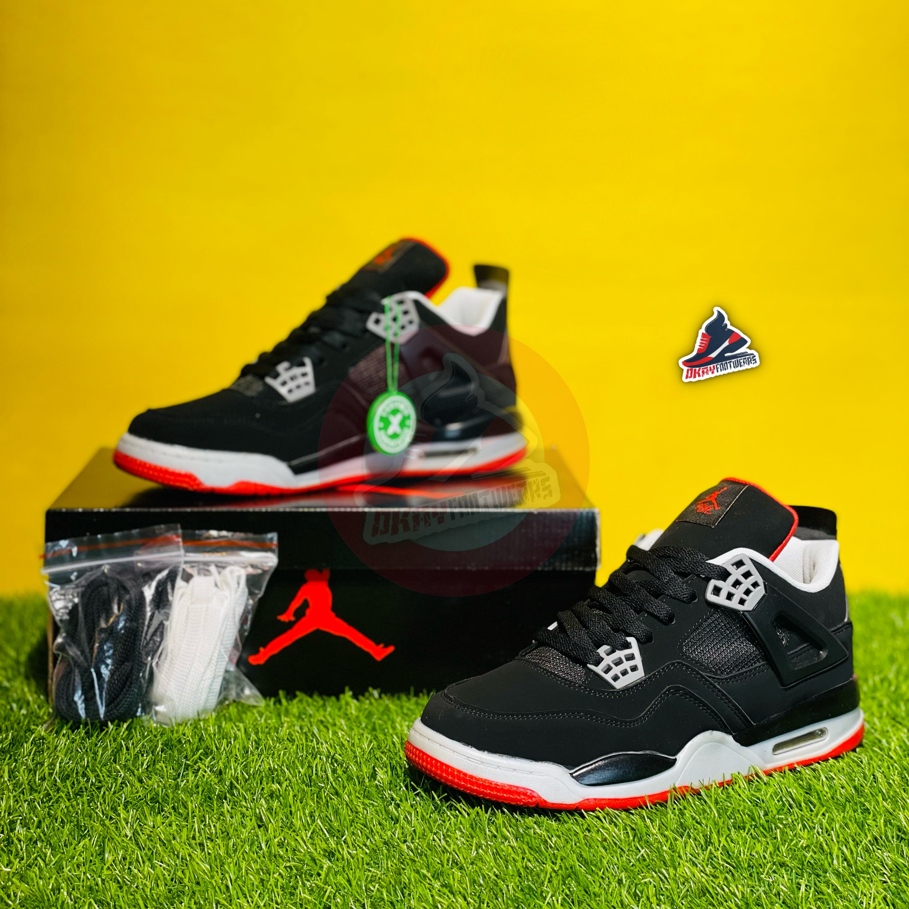 NK AIRJORDAN 4 - BRED (DOT PERFECT)