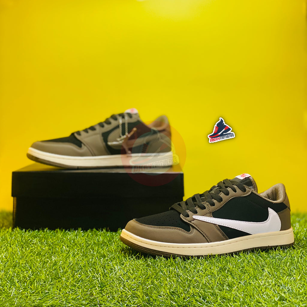 AJ 1 LOW - TRAVIS MOCHA (DOT PERFECT)