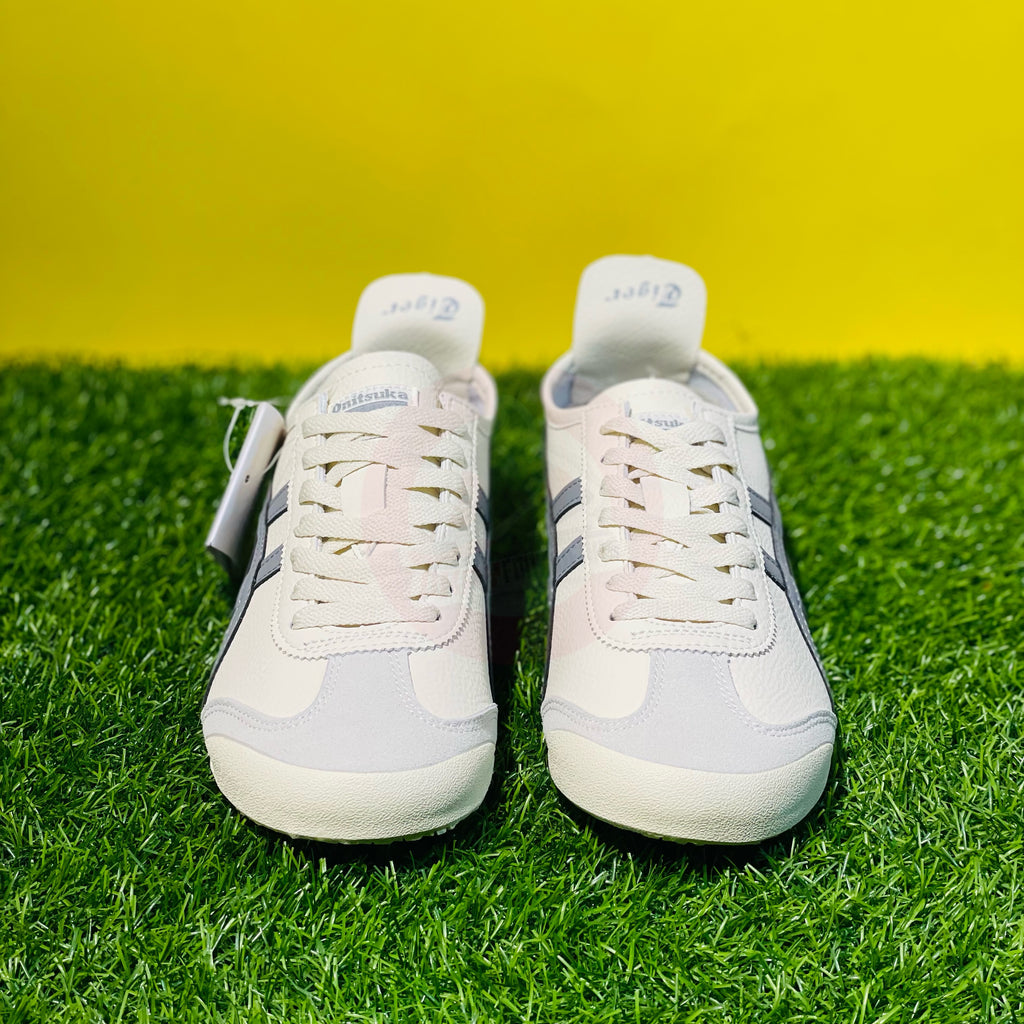 ONTSKA TIGER - WHITE/GREY (DOT PERFECT) (ORIGINAL LEATHER)