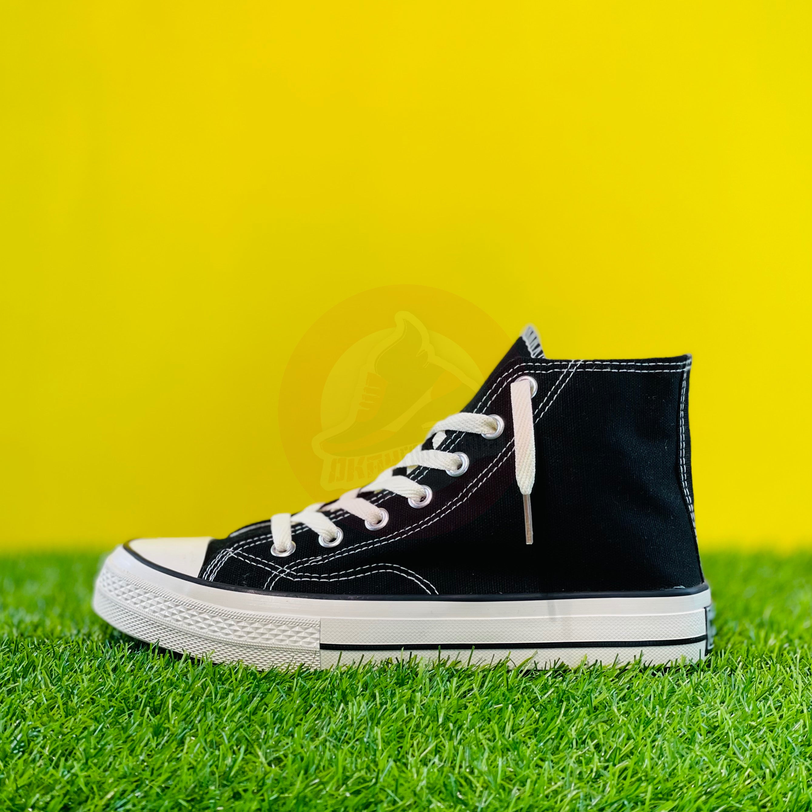 CONVERSE LONG - BLACK (DOT PERFECT)