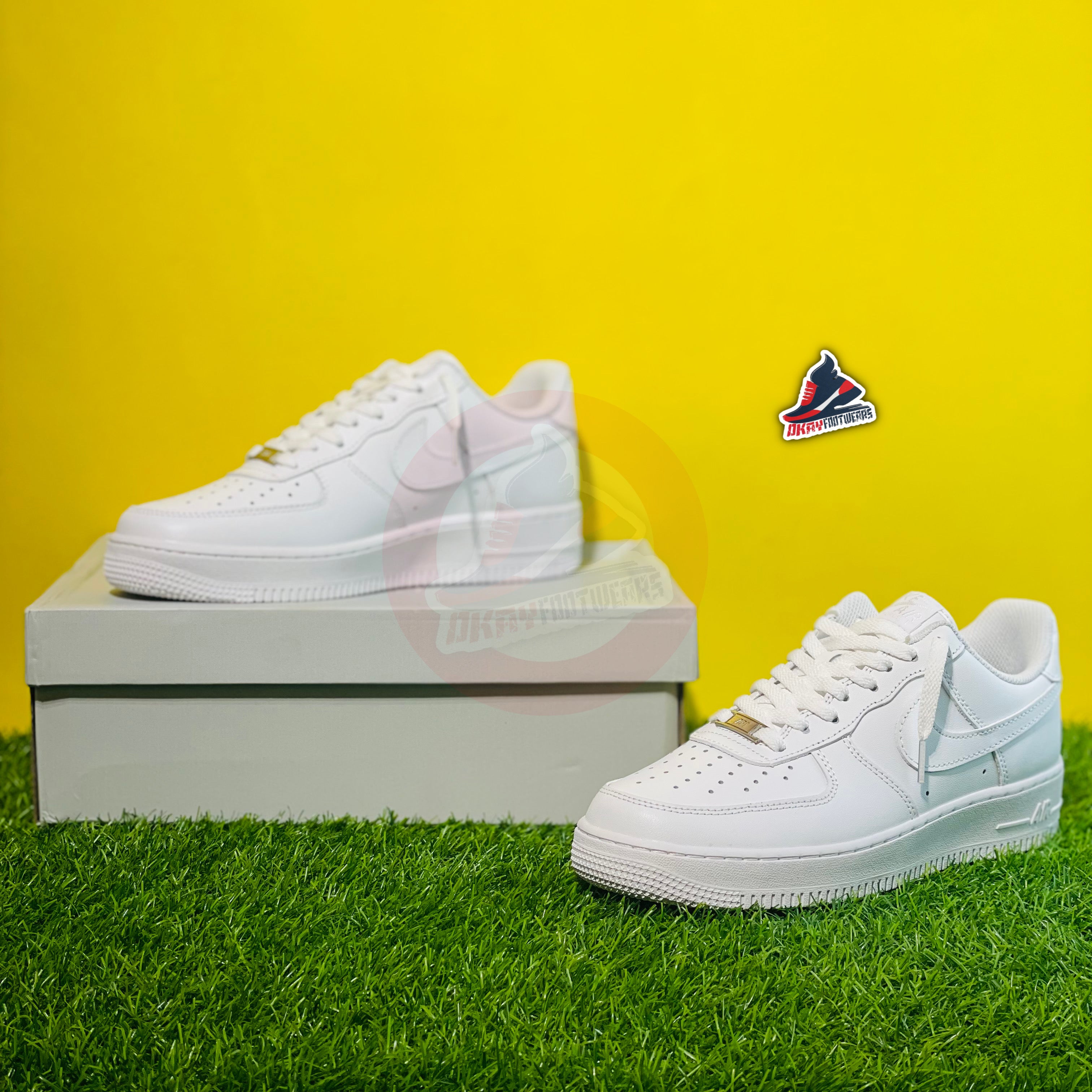 NK Airforce 1 - TRIPLE WHITE (ORIGINALS)