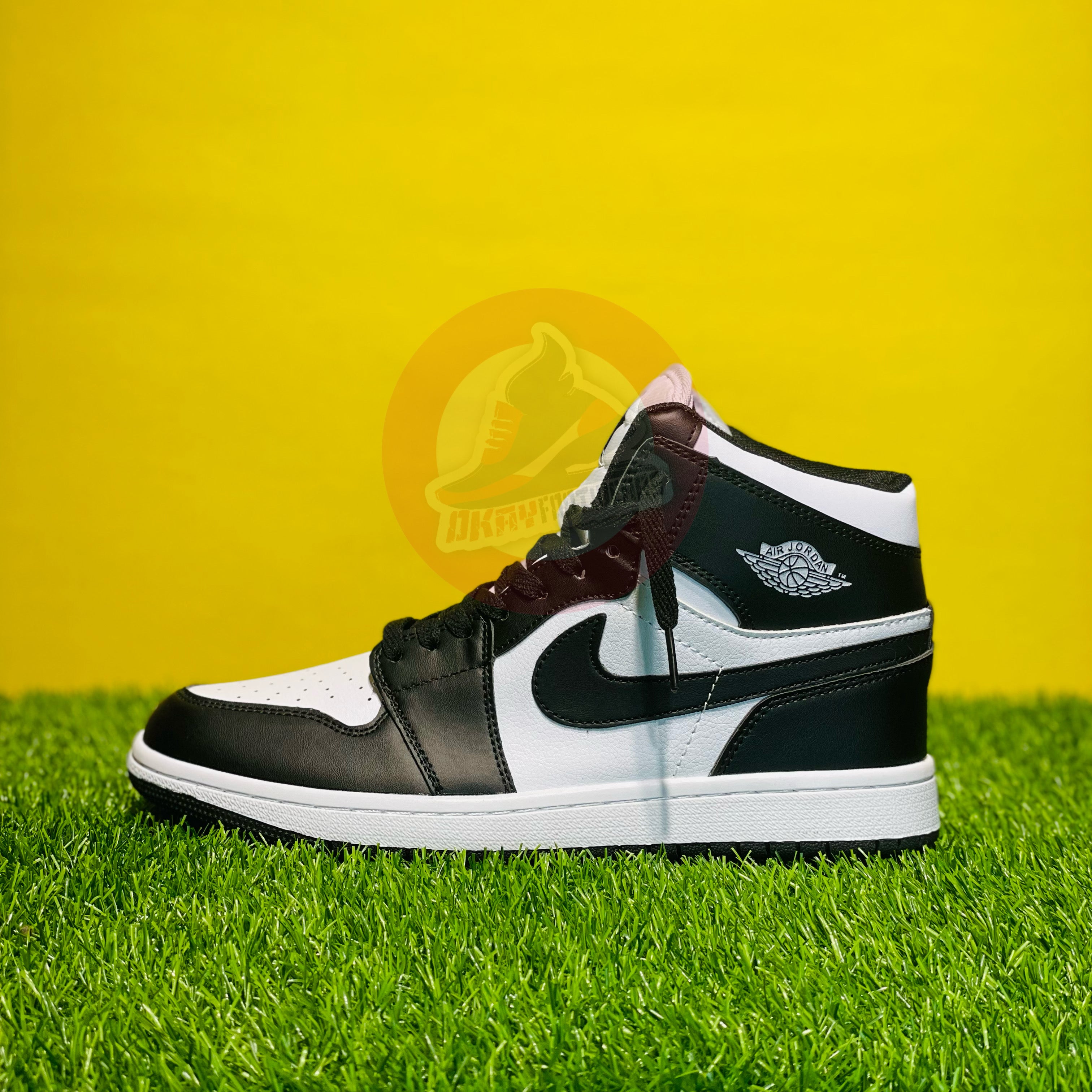 NK AIRJORDAN 1 HIGH - BLACK/WHITE PANDA (DOT PERFECT)