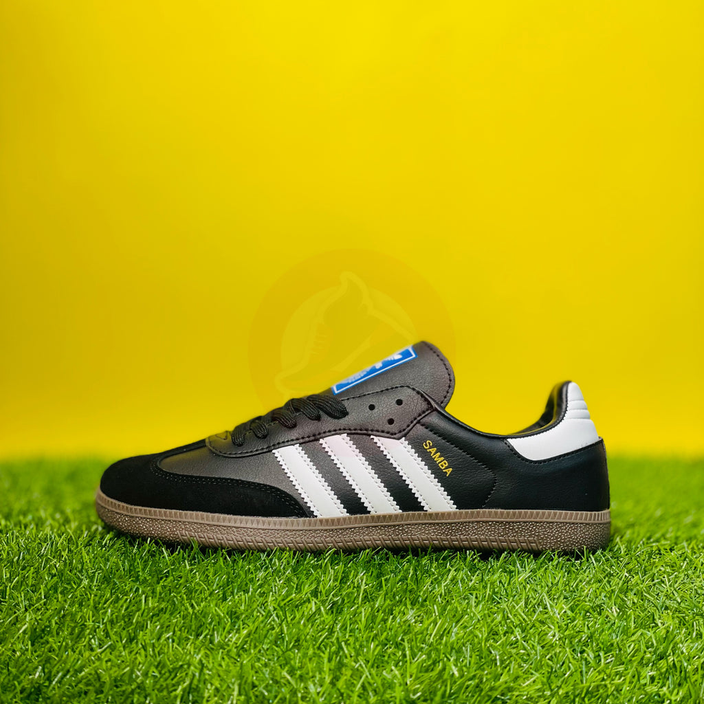 AD SAMBA - BLACK (DOT PERFECT) (ORIGINAL SUEDE)