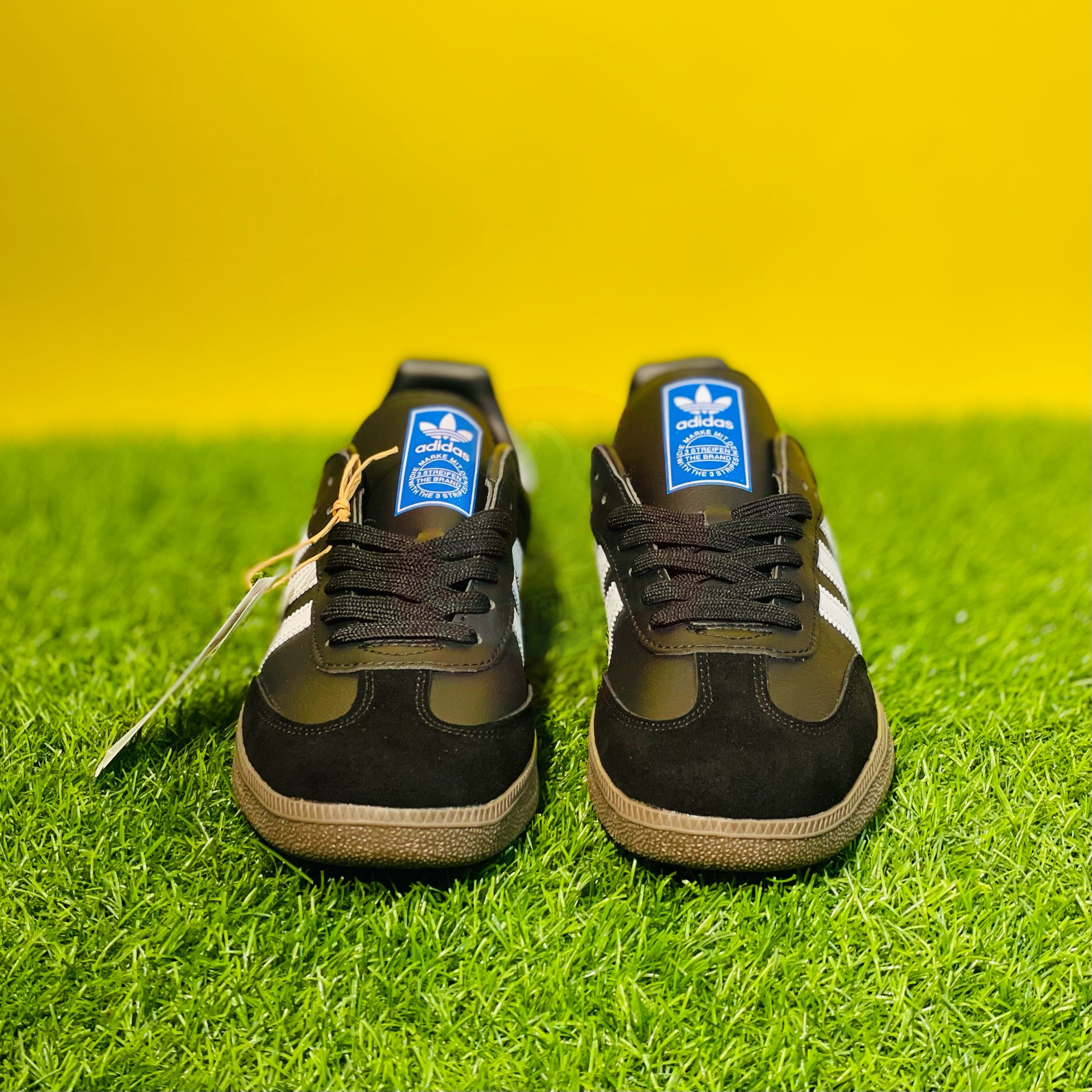 AD SAMBA - BLACK (DOT PERFECT) (ORIGINAL SUEDE)